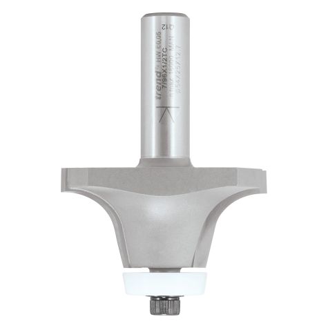 Bullnose store router cutter