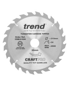 CSB/21524 - Craft saw blade 215mm x 24 teeth x 30mm