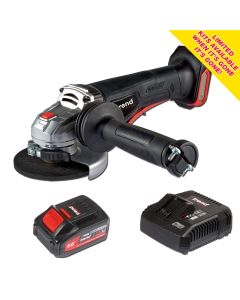 DEAL/T18S/K - Cordless Angle Grinder Deal with 5Ah Battery and 6A Fast Charger