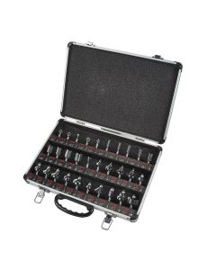 SET/SS31X1/4TC - Trend 30 piece 1/4in shank TCT Router Cutter Set - Affordable, comprehensive range of popular and useful profiles.