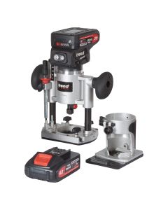 T18S/R14K2 - T18S 18V 1/4" Brushless Router Kit (2 x 4Ah Battery and Fast Charger) - UK & Eire sale only