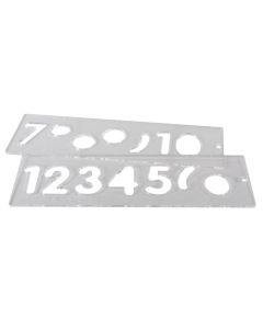 Craftsman Letter/Number Template Kit for Router (2 Sizes) - Lil