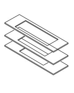 WP-LOCK/T/SET - Lock template set (16 pieces)