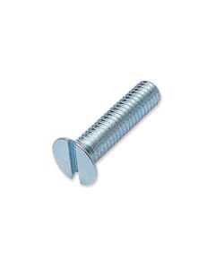 WP-SCW/31 - M6 x 25mm countersunk slot machine screw