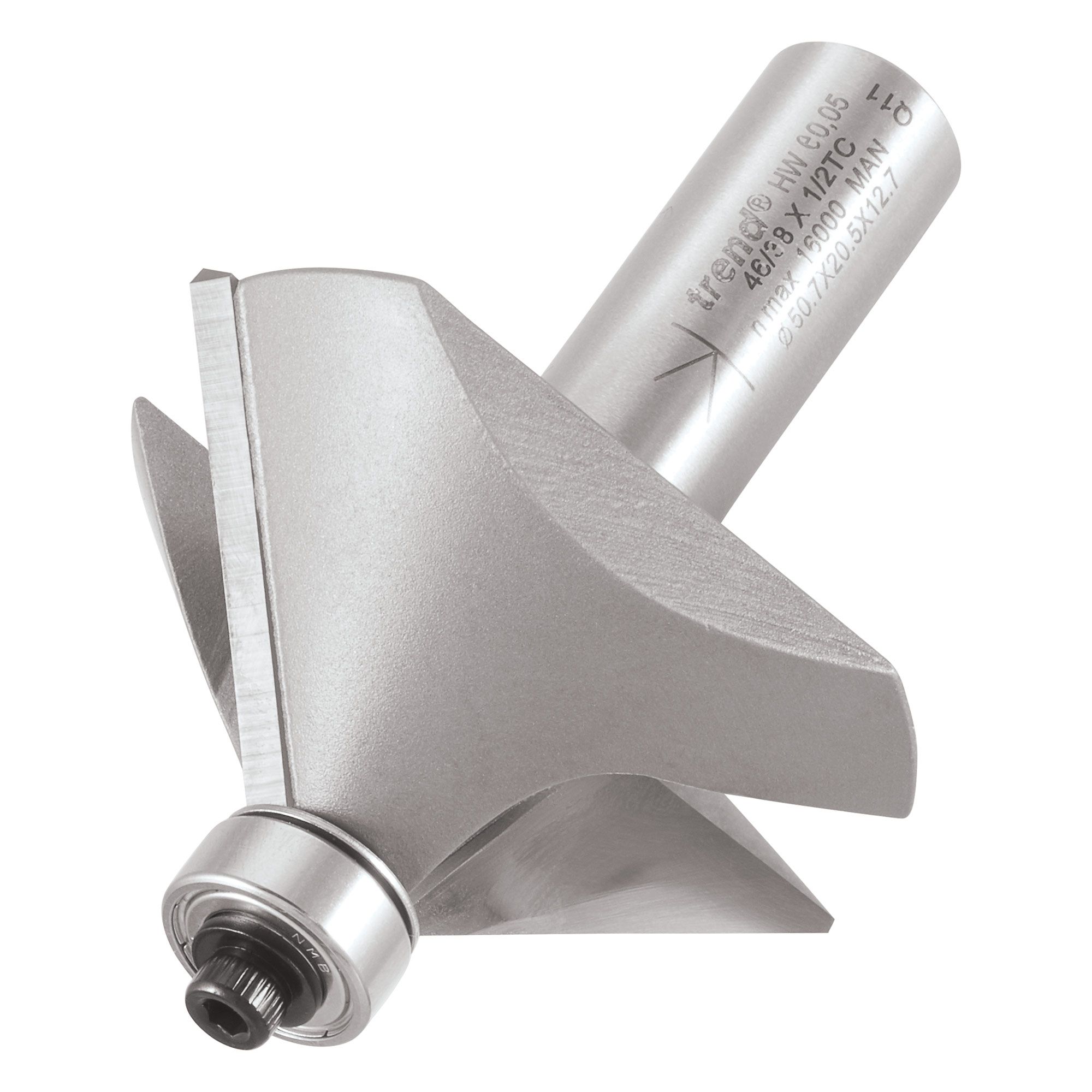 75 degree store chamfer router bit