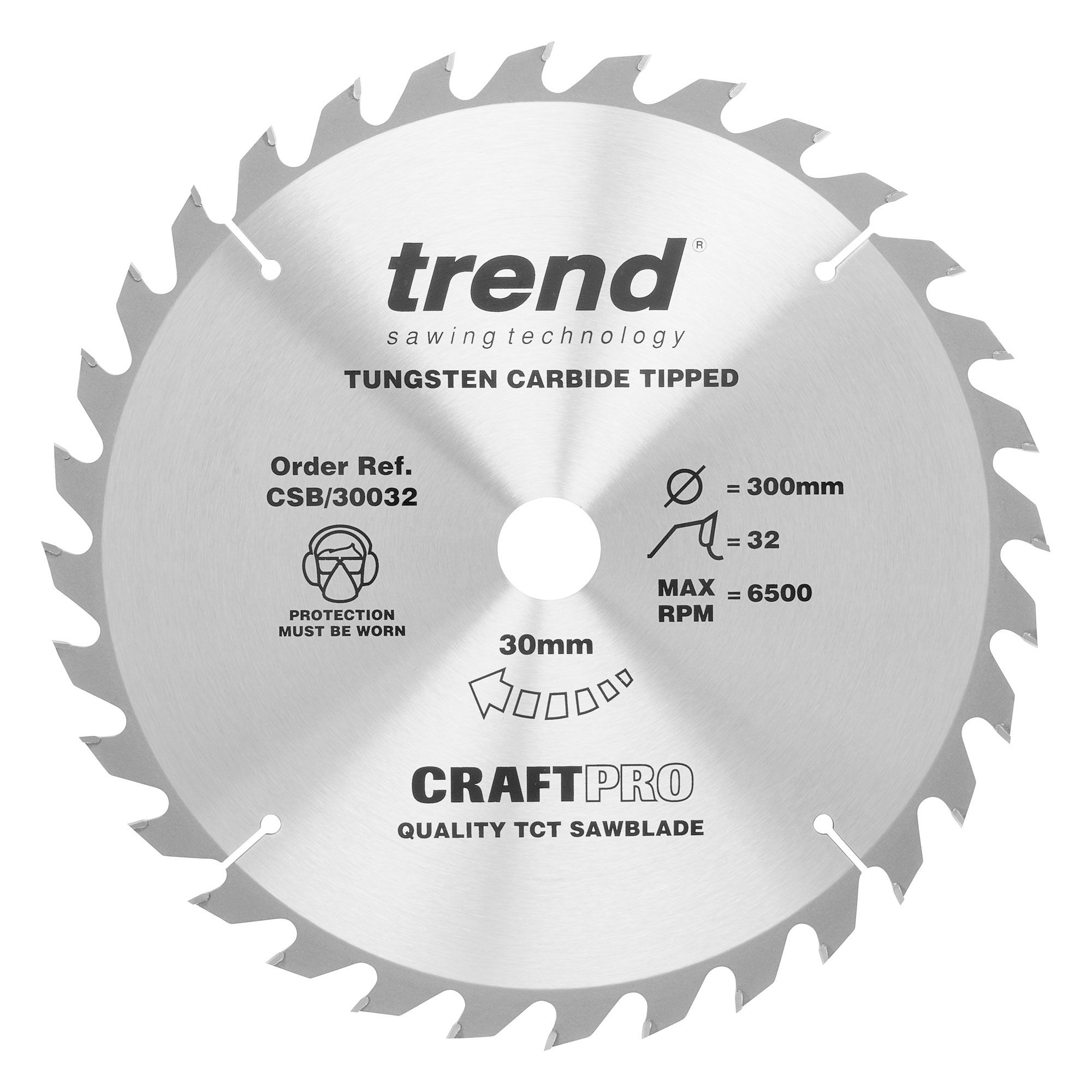 300mm shop saw blade