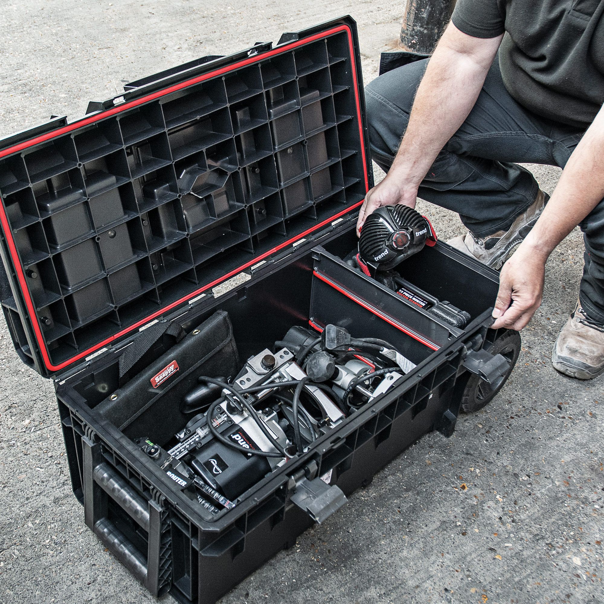 Trend wheeled store toolbox