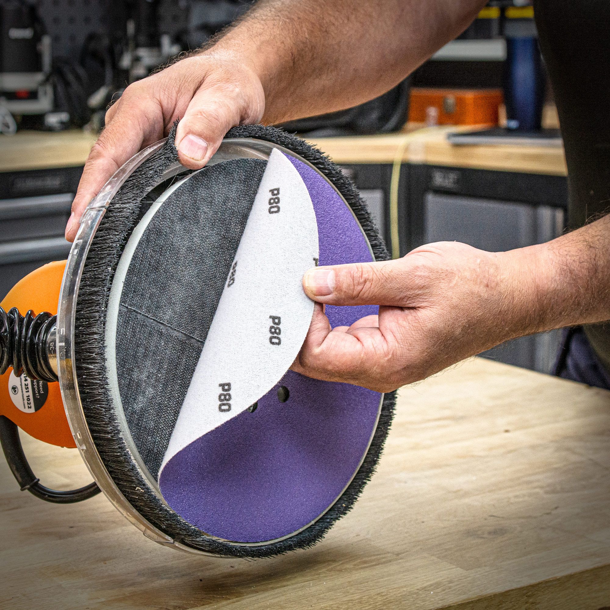 225 sanding discs discount