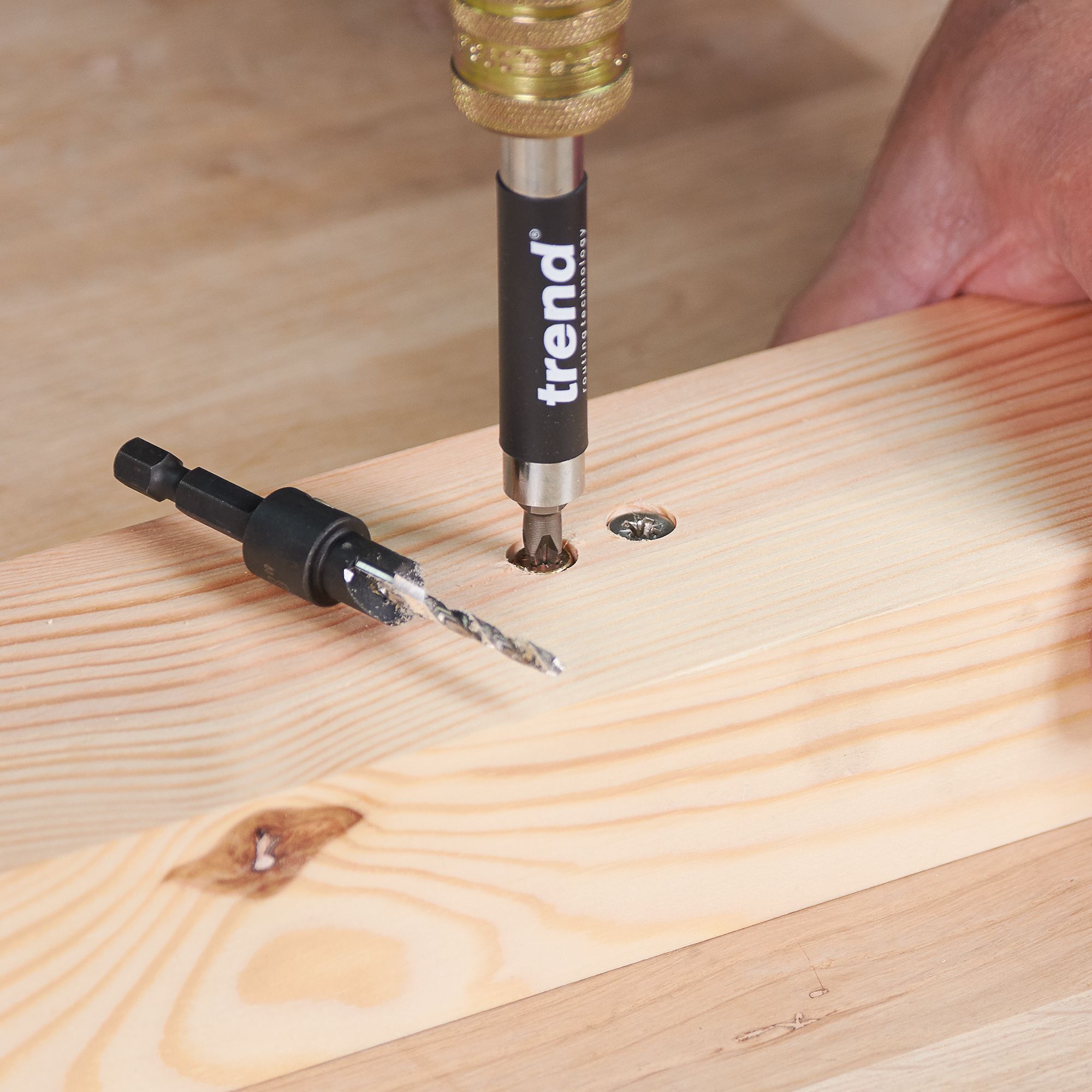 Trend countersink and plug hot sale cutter set