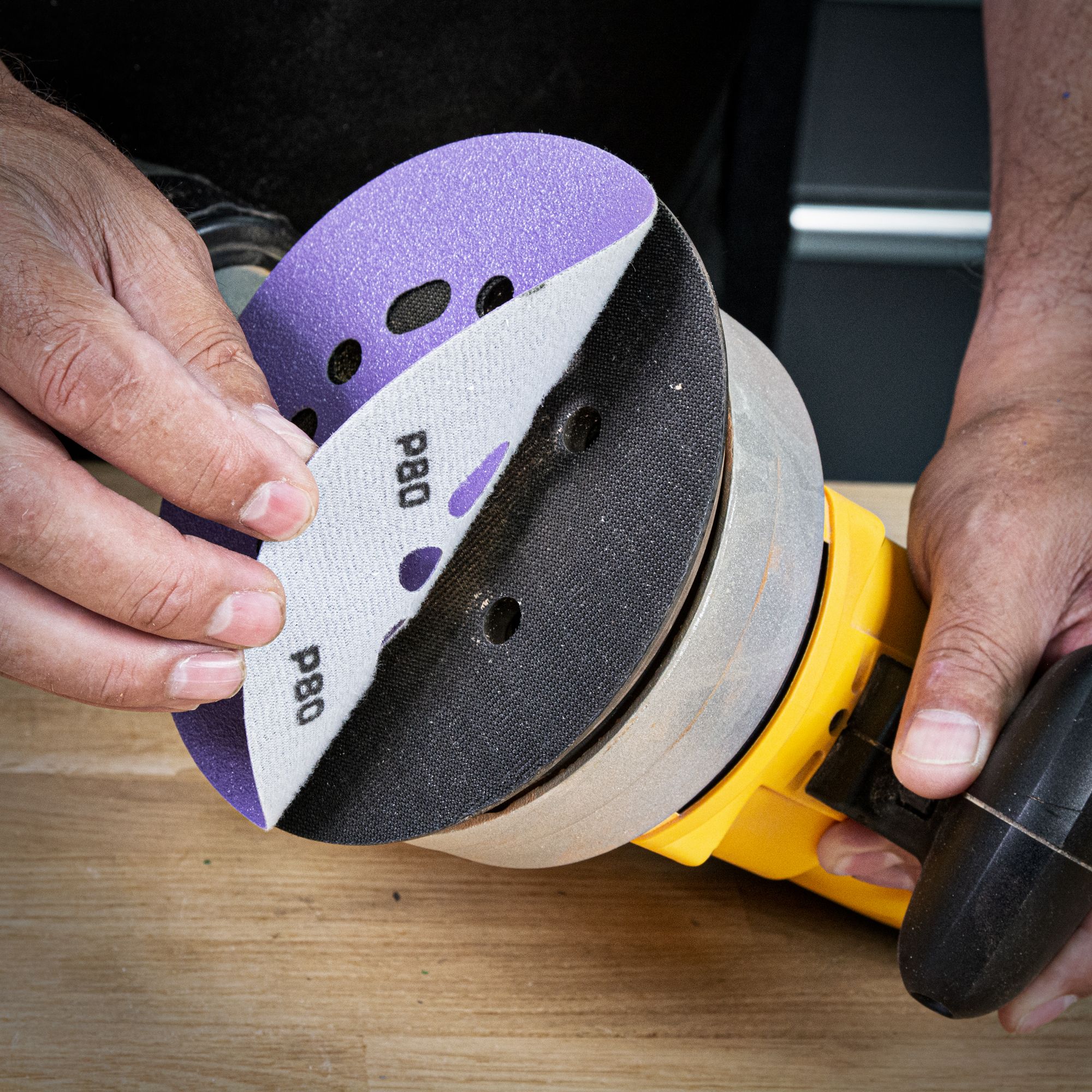 Random orbital sanding discs new arrivals
