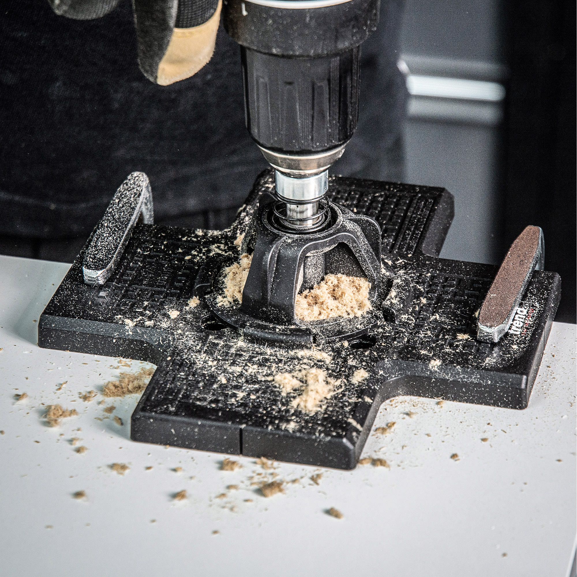 Trend hinge jig online router bit