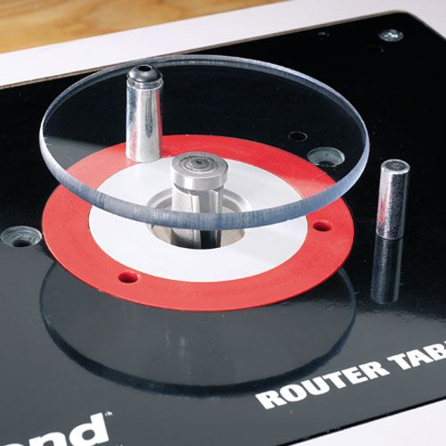 Universal router table insert plate top
