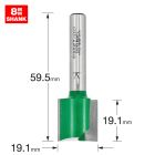 C029X8MMTC - Two Flute Cutter 19.1mm diameter