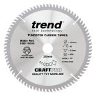 CSB/16080 - Craft Pro 160mm diameter 20mm bore 60 tooth fine finish cut saw blade for hand held circular saws