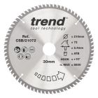 CSB/21072 - Trend Wood Circular Saw Blade 210mm x 30mm x 72T