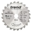 CSB/CC21624 - Trend Wood Mitre Saw Blade 216mm x 30mm x 24T