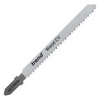 JB/T101B - Jigsaw blade 100x2.5mm CV up-cut 5 pack