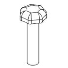 WP-CRTMK3/15 - Back fence knob UNC 5/16x2" female CRT/MK3