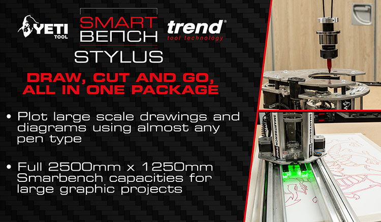 Trend CNC SmartBench Stylus - Draw, Cut & Go - All in one package